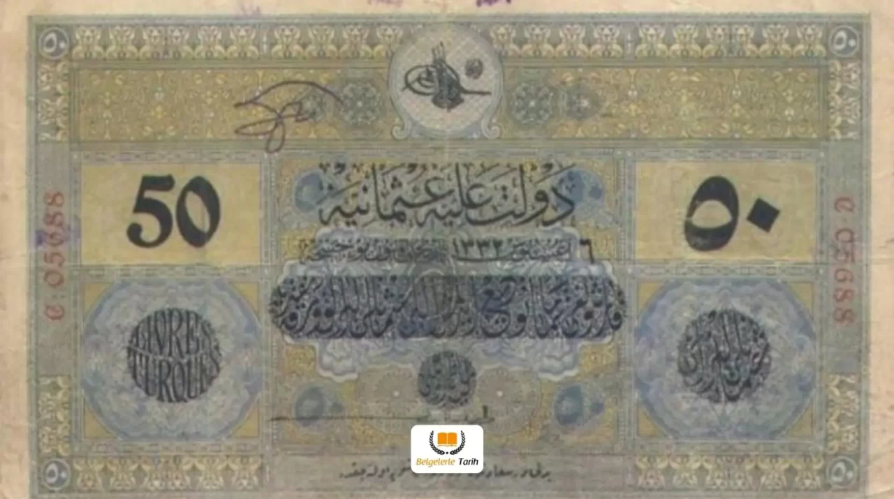 Osmanlı Parası Tağşiş Galata Bankerleri