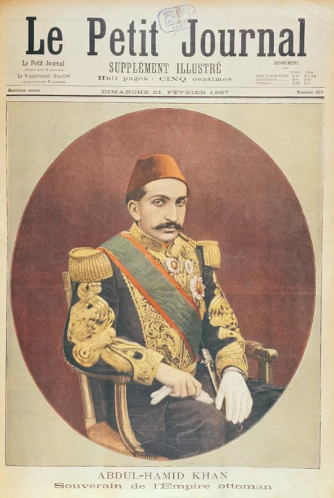 Sultan II Abdülhamid Han Le Petit Juornal posteri