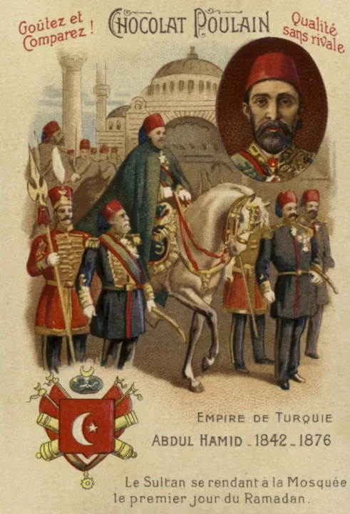 Sultan II. Abudülhamid Han chocolat poulaın