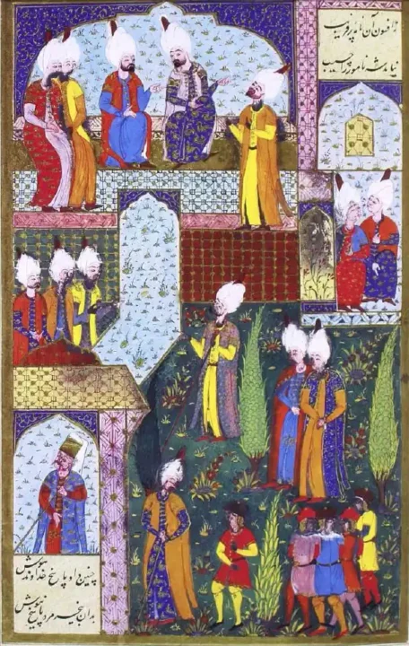 makbul-maktul-pargalı-ibrahim-paşa-elçi-kabul-ederken